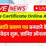 Caste Certificate Online Apply
