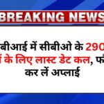 SBI CBO Recruitment 2025
