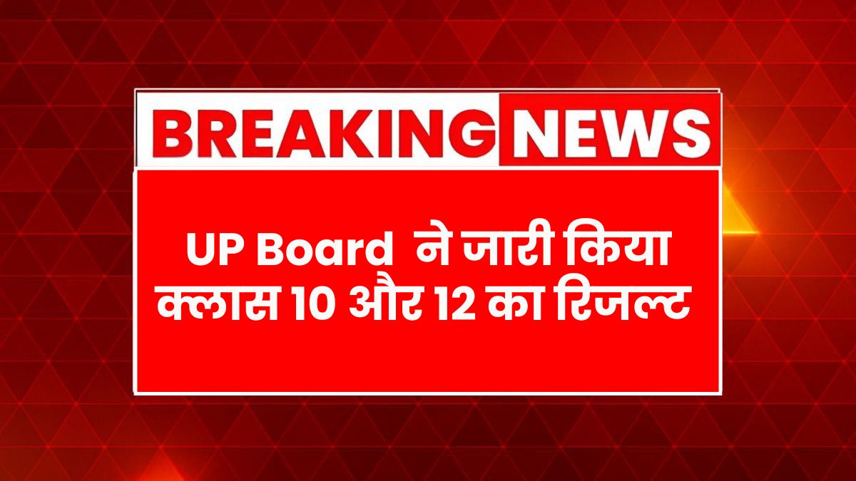UP Board Result 2025